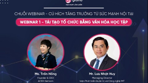 Webinar Record: Tái tạo tổ chức/doanh nghiệp