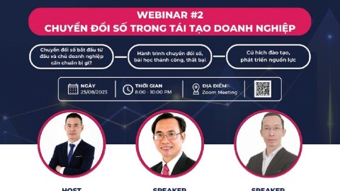 Webinar Record: Chuyển đổi số trong tái tạo doanh nghiệp