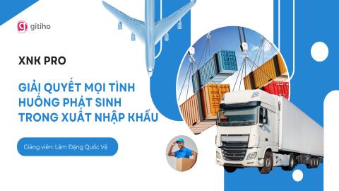 XNK PRO: Giải quyết mọi tình huống phát sinh trong Xuất Nhập Khẩu