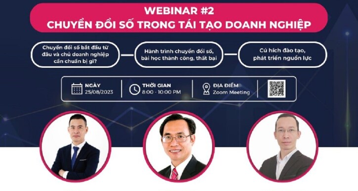 Webinar Record: Chuyển đổi số trong tái tạo doanh nghiệp